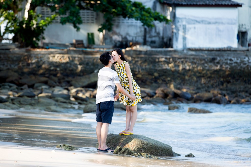 Honeymoon photo session at Lamka phuket thailand