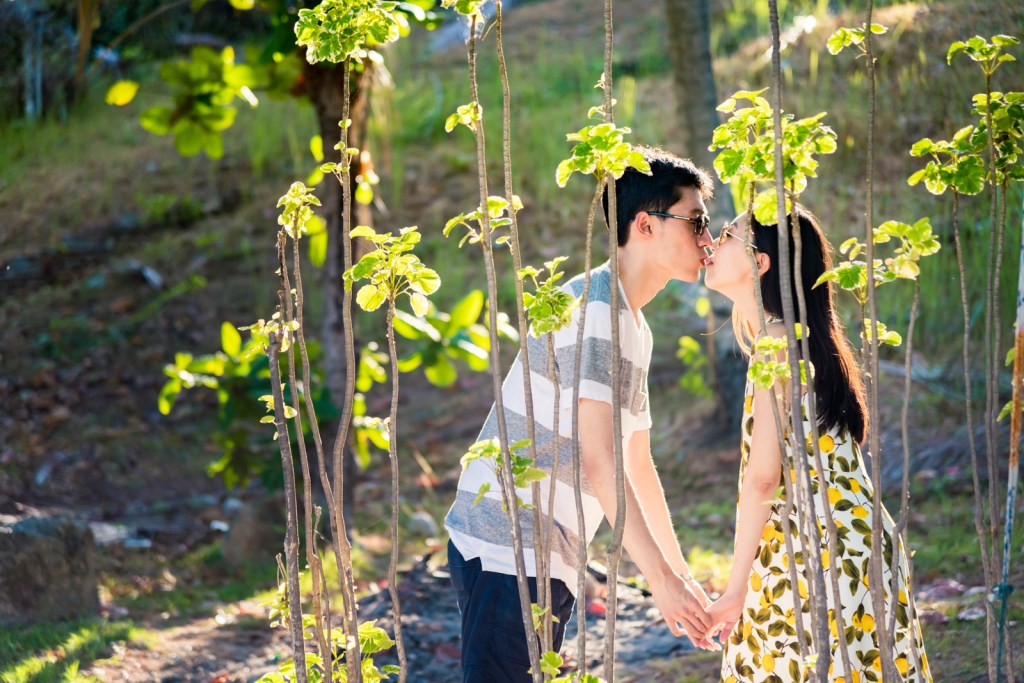 Honeymoon photo session at Lamka phuket thailand