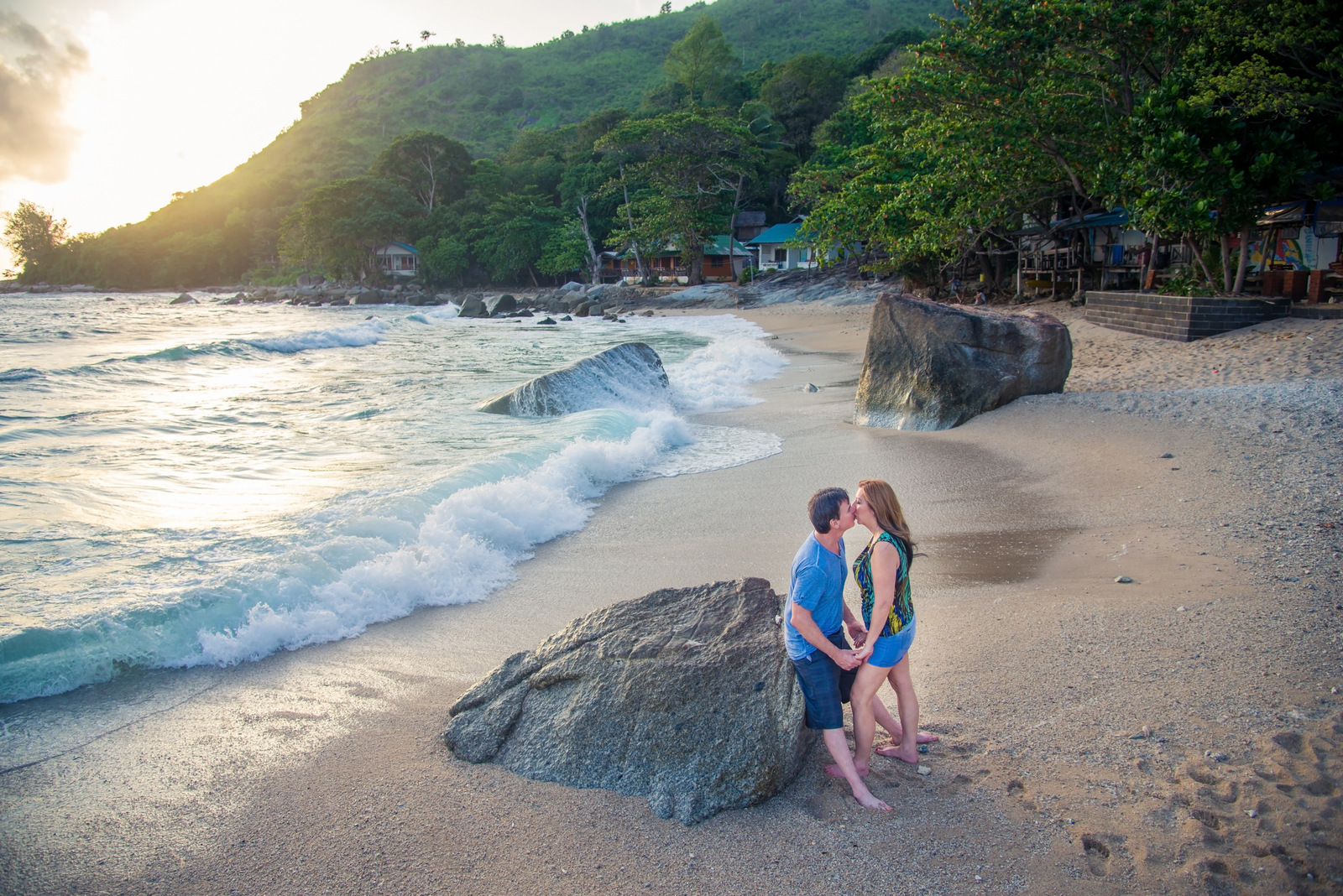 honeymoon photoshoot at mango steen resort phuket
