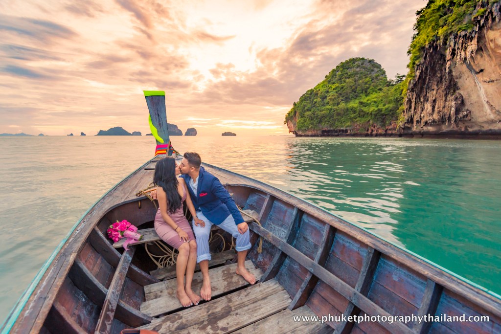 engagement photoshoot at pra nang cave beach railay west krabi