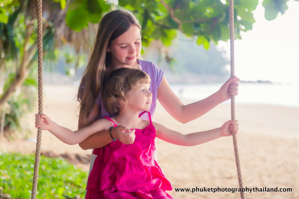 family photo session at naithon beach Phuket