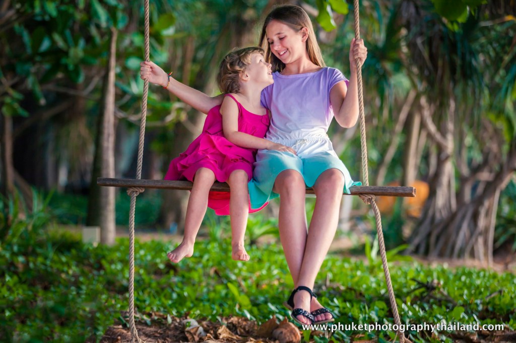 family photo session at naithon beach Phuket