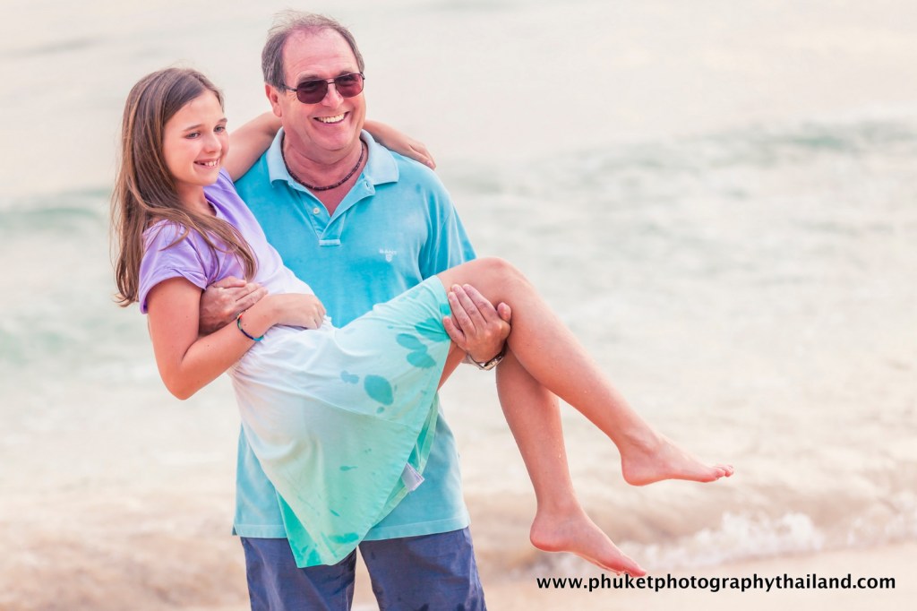 family photo session at naithon beach Phuket