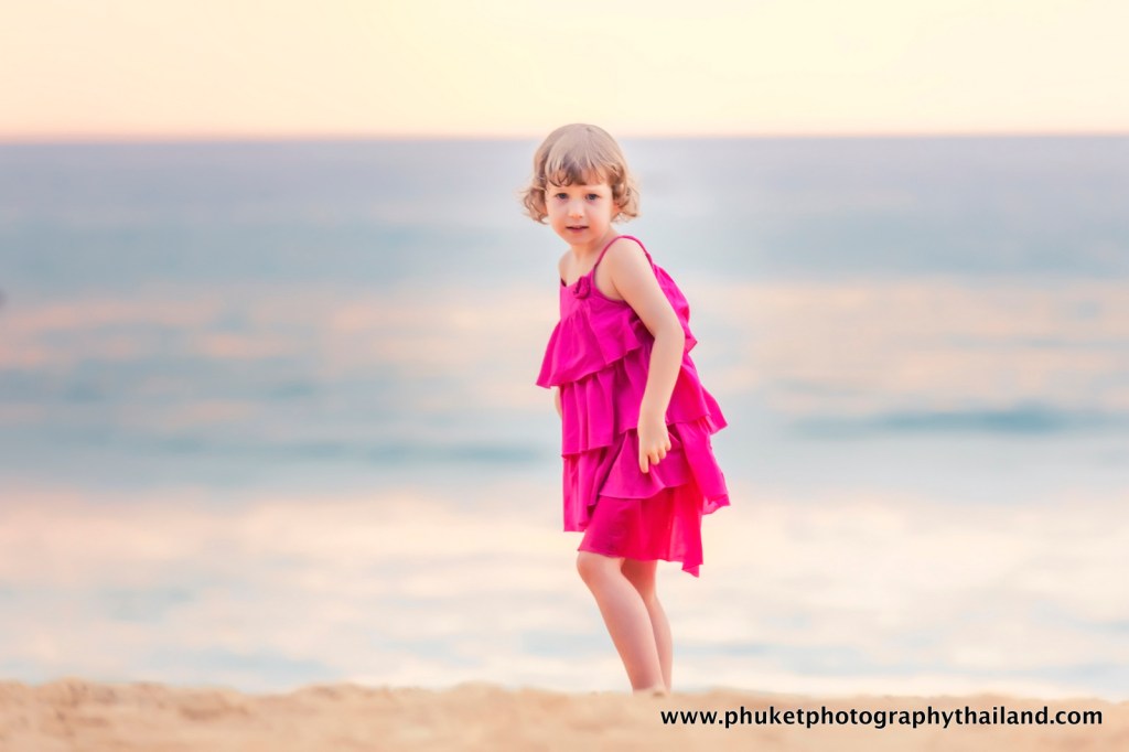 family photo session at naithon beach Phuket