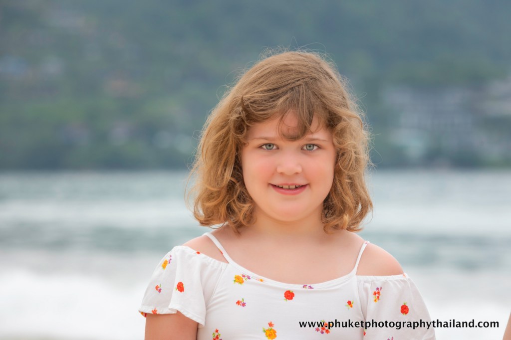 family photoshoot at Kamala beach Phuket thailand