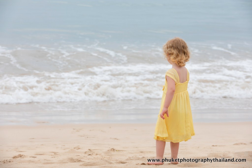 family photoshoot at Kamala beach Phuket thailand