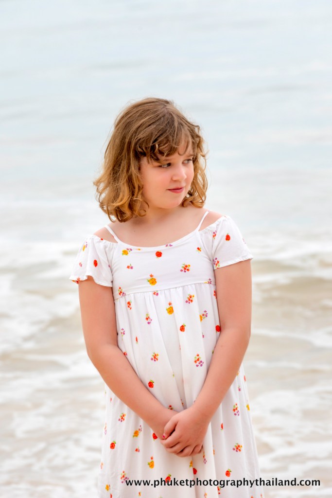 family photoshoot at Kamala beach Phuket thailand