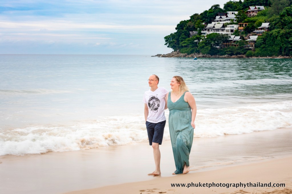 family photoshoot at Kamala beach Phuket thailand