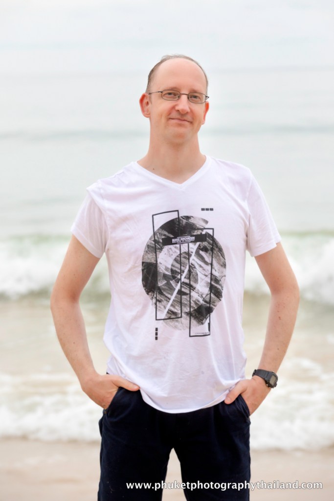 family photoshoot at Kamala beach Phuket thailand