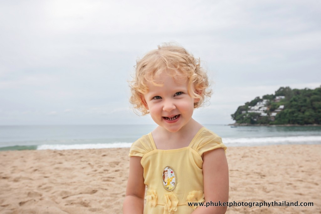 family photoshoot at Kamala beach Phuket thailand