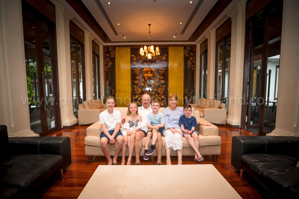 family reunion photoshoot at khao lak Phang nga Thailand