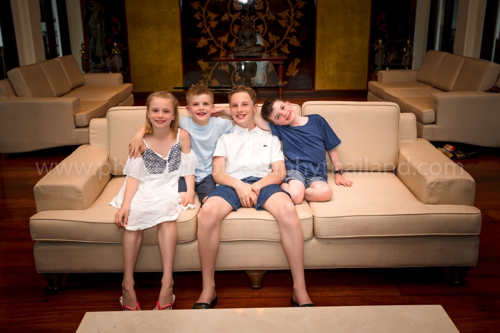 family reunion photoshoot at khao lak Phang nga Thailand