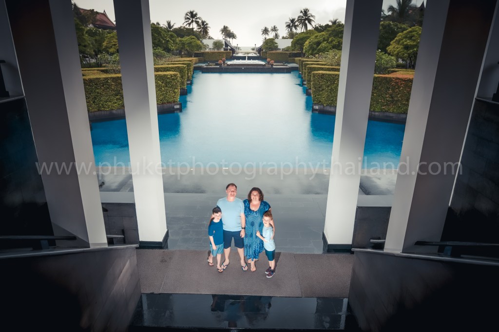 family reunion photoshoot at khao lak Phang nga Thailand