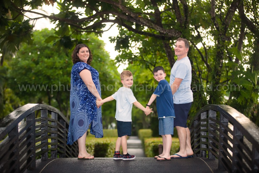 family reunion photoshoot at khao lak Phang nga Thailand