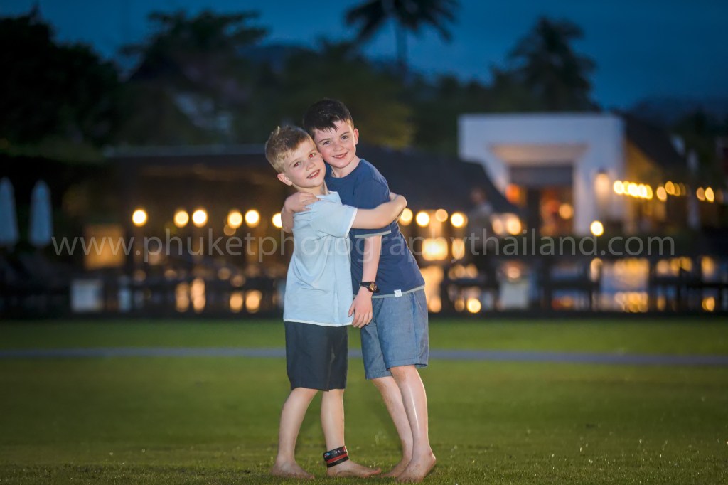 family reunion photoshoot at khao lak Phang nga Thailand