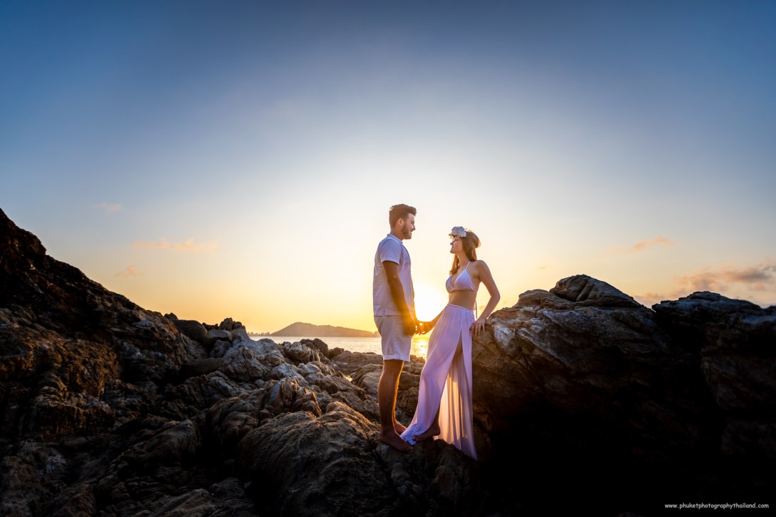 Phuket Engagement photoshoot by phuket photographer