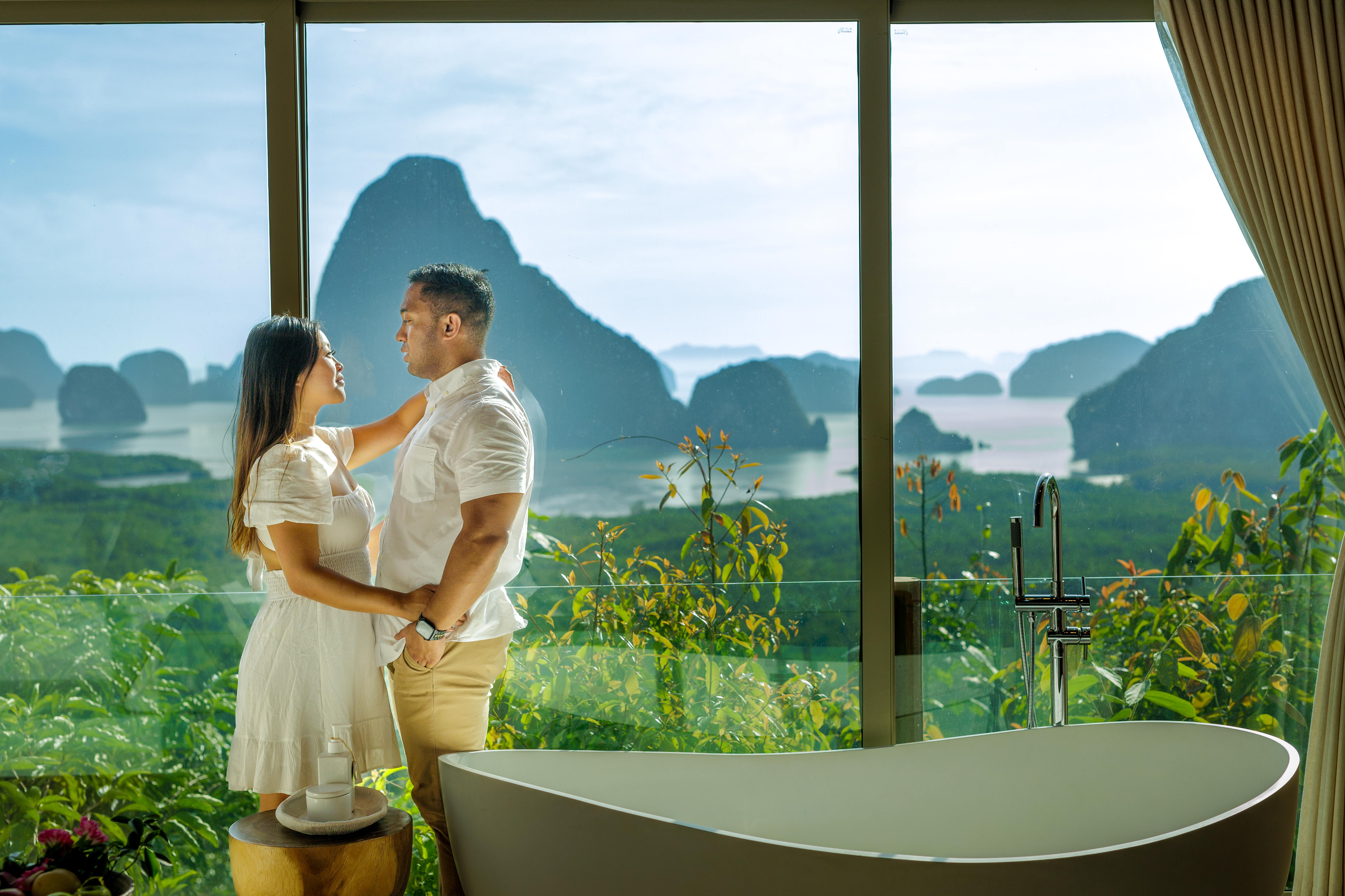 engagement photoshoot at Samet nangshe Phang nga