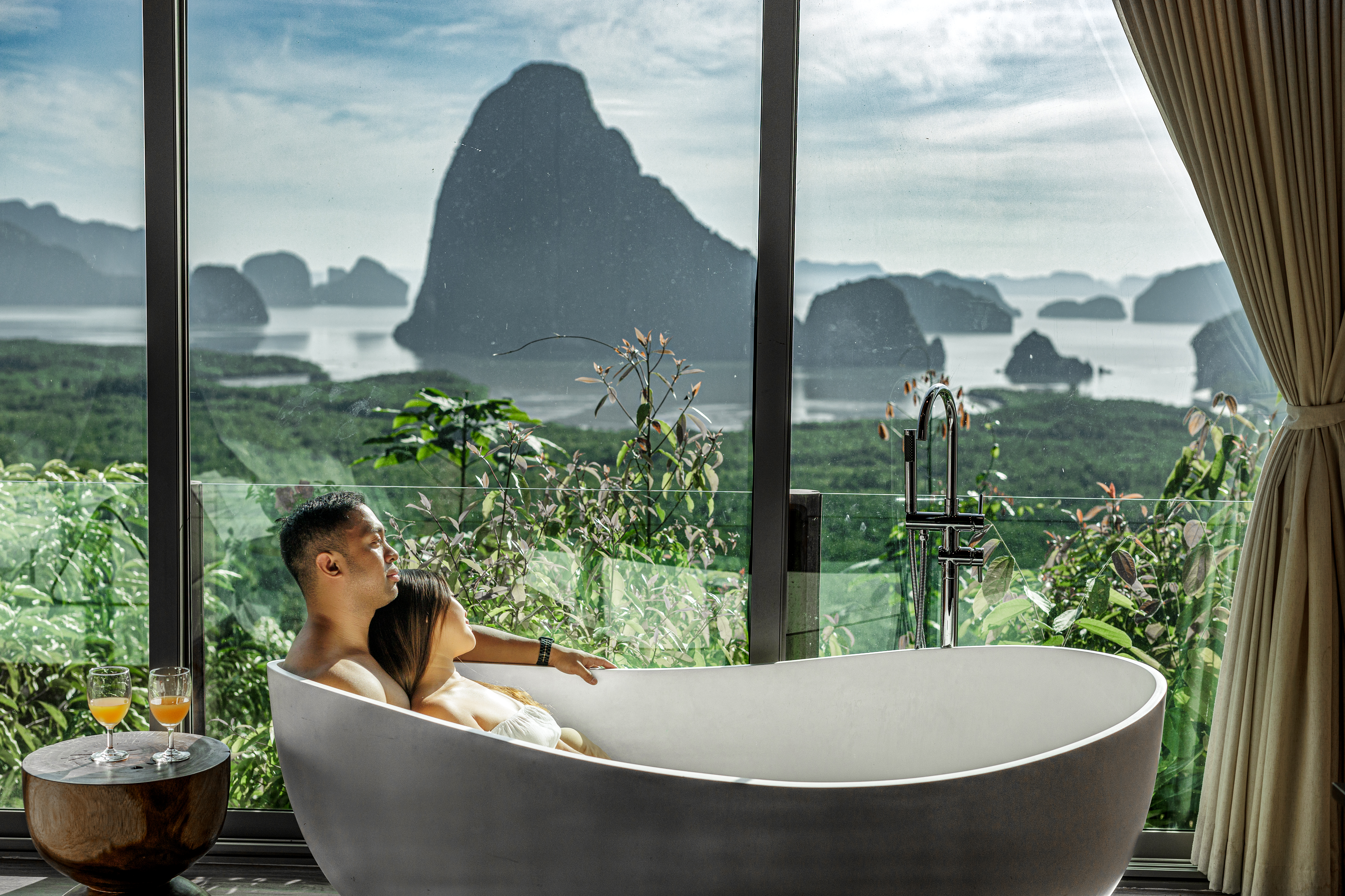 engagement photoshoot at Samet nangshe Phang nga