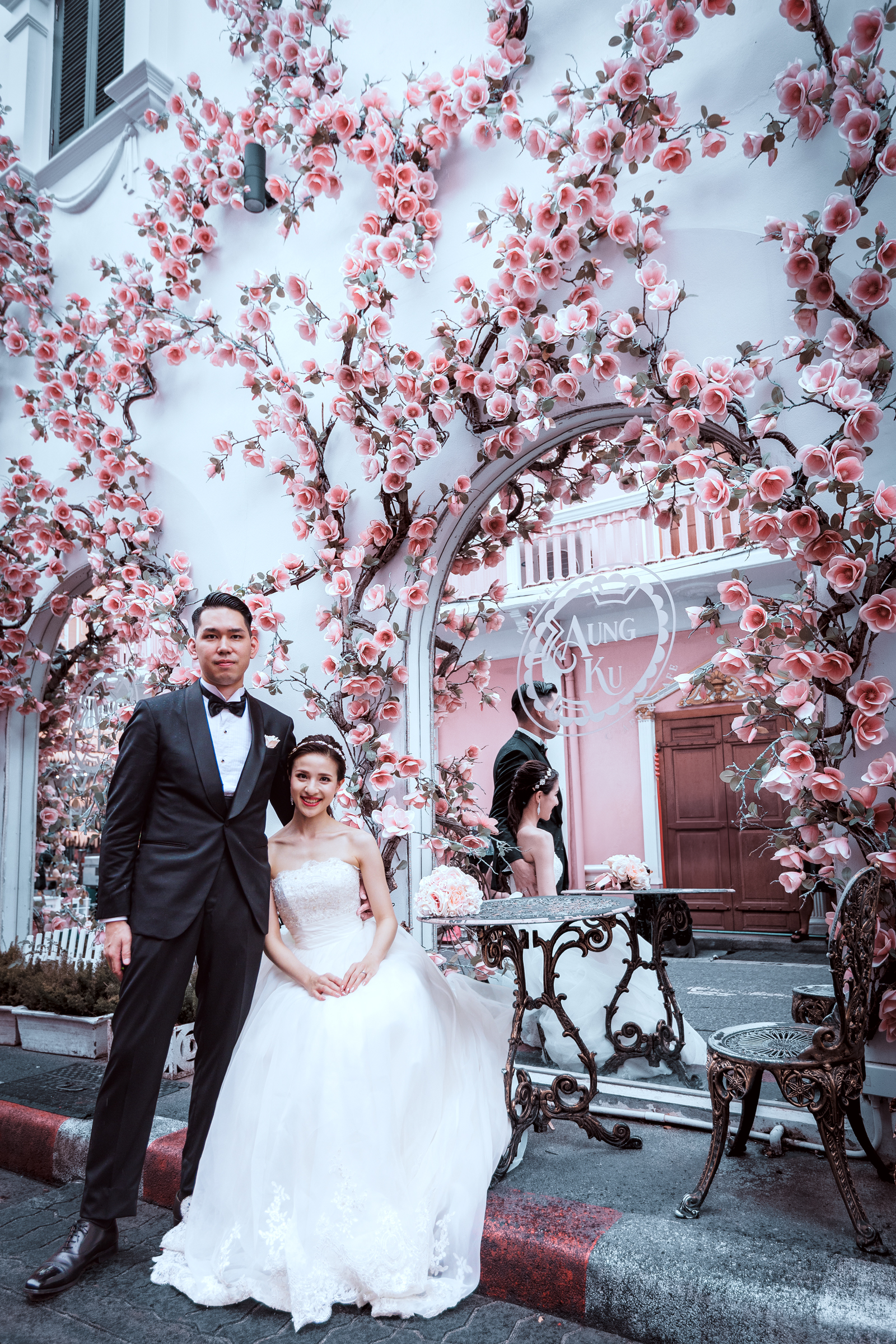 pre wedding photography at phuket old town