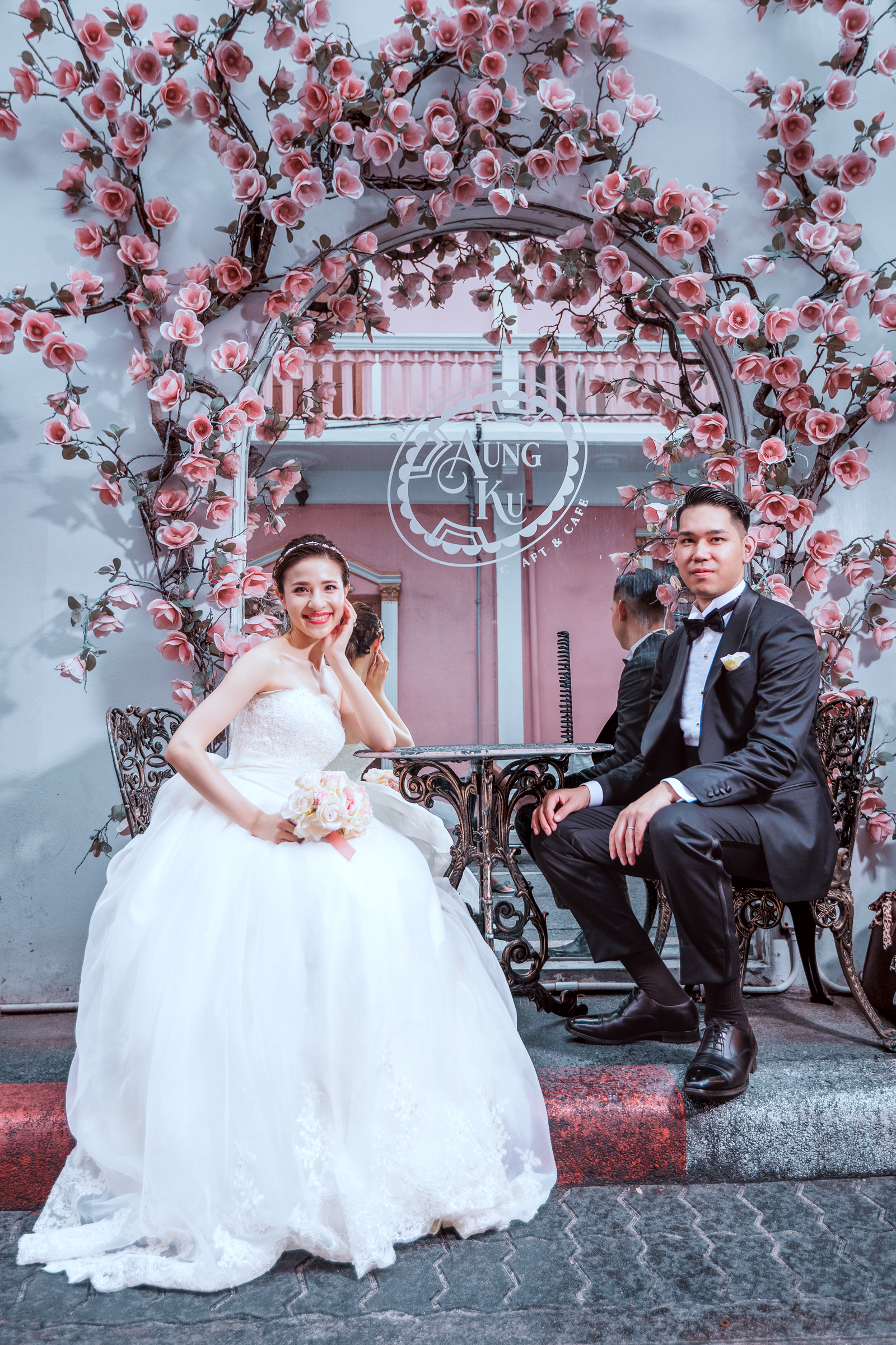 pre wedding photography at phuket old town